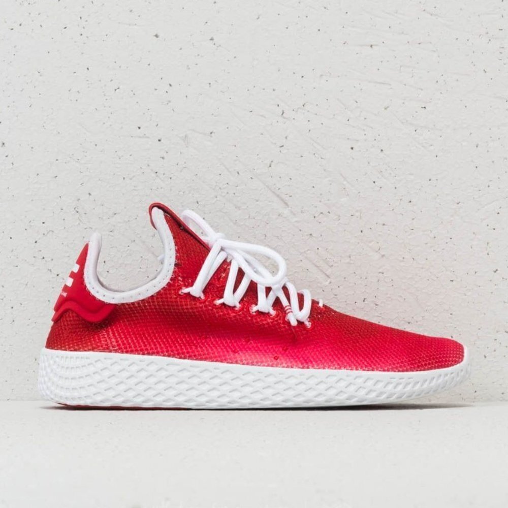 Pharrell x Tennis Hu J 'Scarlet' 5.5Y Youth